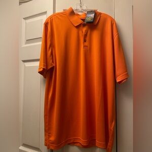 Pebble Beach Vibrant Orange Polo Shirt